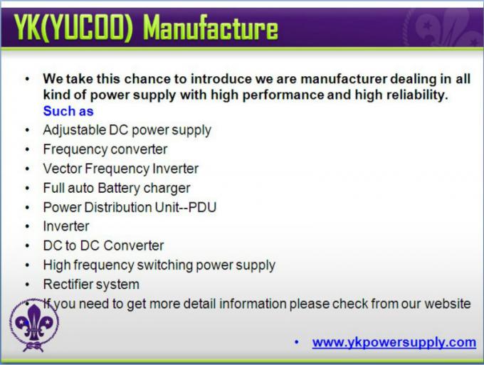 YUCOO の製造- ykpower の供給