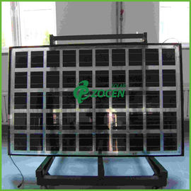 キャンプのためにモノクリスタル/家 100Wp BIPV の鋭い反反射コーティングの太陽電池パネル