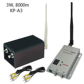 8KM の長い伝送範囲 8 は CCTV ビデオ Transreceiver 1.2Ghz のビデオ送り主を運びます