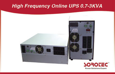 わずかな電圧選択ラック マウントUPS、高周波オンラインUPS 0.7 - 3KVA