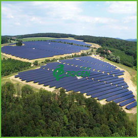 格子大規模のアルミニウム ブラケットが付いている光起電発電所の 50MW