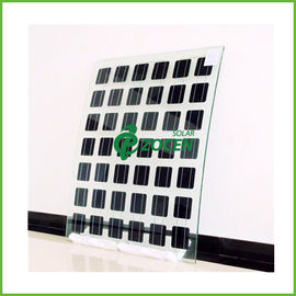 透明な BIPV の倍ガラス モノクリスタル太陽モジュール 265 のワット BV/ISO