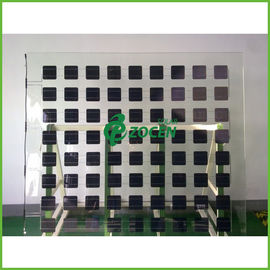 透明な BIPV の倍ガラス モノクリスタル太陽モジュール 265 のワット BV/ISO