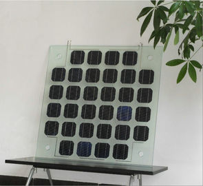 黒い習慣は 1000VDC 大きい二重ガラス太陽電池パネル 1000*1700mm を形づけました