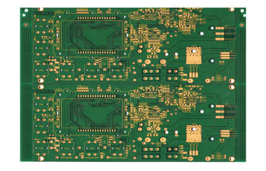 速い回転 HASL 堅い PCB は、2 つの層せん断しましたり/V スコアのプリント基板