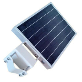 6m の高さ 12W は白い Bridgelux IP66 屋外の統合された太陽 LED の街灯を暖めます