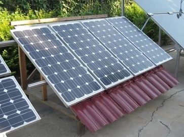 3KW 光起電パネル平屋根の太陽ラッキング システムのための太陽 pv の土台システム