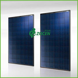 230W 発電所のための低い鉄の高い transmision の多結晶性太陽電池パネル