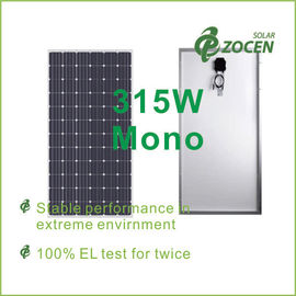 無比の性能、信頼性および美学 315W のモノクリスタル太陽電池パネル