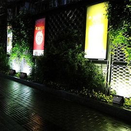 景色の照明のためのエネルギー効率が良い太陽 LED の洪水ライト屋外のセリウム RoHs