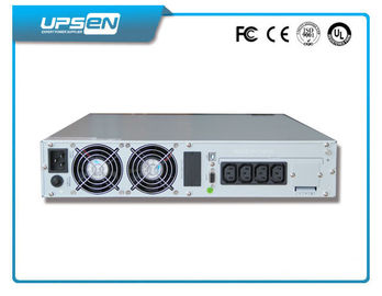 単一フェーズ 1Kva -デジタル LCD スクリーンが付いている 10Kva 高周波棚取付け可能な UPS
