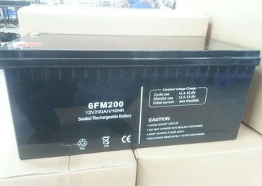6FM200 VRLA 弁は鉛酸蓄電池 12v 200ah の太陽エネルギーの蓄電池を調整しました