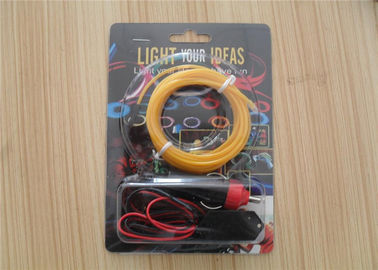 ドアおよび壁のための DC 12V インバーターが付いている 4mm/5mm エレクトロルミネセンス LED EL のワイヤー