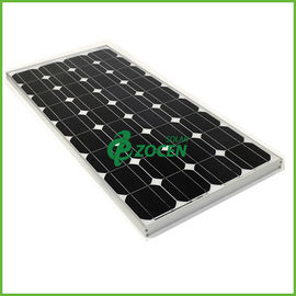 高性能 80W 18V の鋭いモノクリスタル太陽電池パネルは黒くします