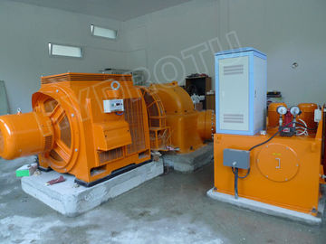 0.4KV、6.3KV または 10.5KV の AC 水力電気のプロジェクトのための三相同期水力電気発電機の刺激システム