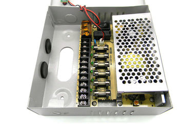 9 つのチャネル CCTV のカメラの電源、12V 5Amps CCTV の電源箱
