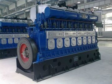 60MW 電気場所の 発電機 の発電所の重質燃料の石油燃焼の 3 段階のディーゼル機関