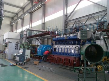 60MW 電気場所の 発電機 の発電所の重質燃料の石油燃焼の 3 段階のディーゼル機関