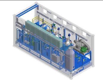 発電機 の発電所、コンテナに詰められた発電所 20MW 400V/11KV/23KV