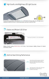 アルミニウム 100W 高い発電 LED の街路照明の据え付け品 IP65、120v 130v 240v