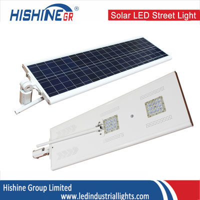 白い太陽 LED の街灯 40 ワットの太陽動力を与えられた街灯 120 度のビーム角